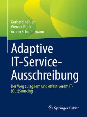 Adaptive IT-Service-Ausschreibung - ebook